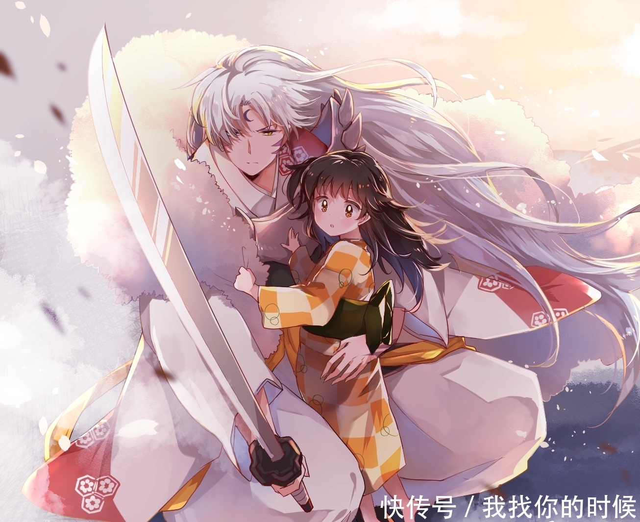 Pixiv:年龄有差距的二人。青年与少女插画特辑。
