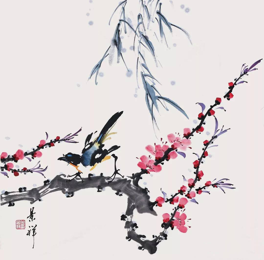 湘潭师范学院!翰墨丹青展风采——画家曾景祥花鸟画作品欣赏