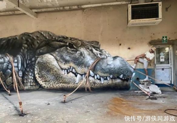 涂鸦$令人惊叹的错觉体验!30个逼真的街头涂鸦艺术太神奇