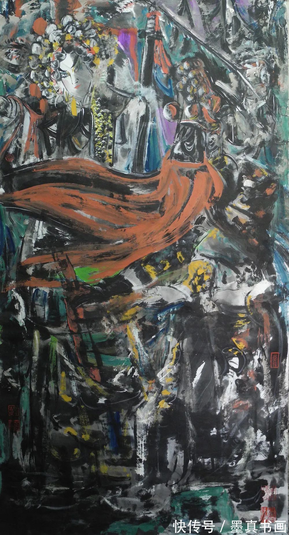 梅花三弄!「马健」|丹青追梦 水墨本色-中国当代书画名家个人云展览