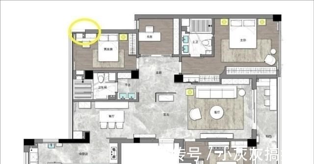 妙笔生花|装修就怕遇到承重柱，没想到设计师一出手，妙笔生花，鸡肋也好用