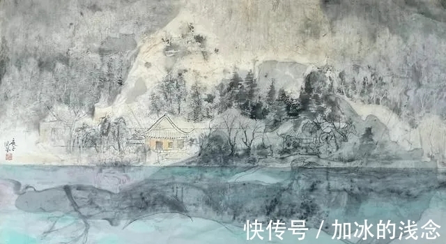 山水画$造境｜张继华山水画