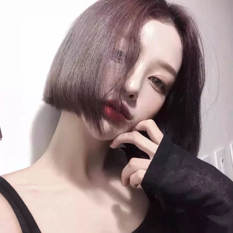 好看|短发“一刀切”,不打理也好看