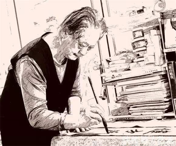 水墨丹青!德艺双馨人民艺术家陆昱亮献礼——建党100周年专题报道