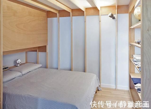 卧室|小户型空间不够用照她家这么装，33㎡装成两间房，还有宽敞客厅