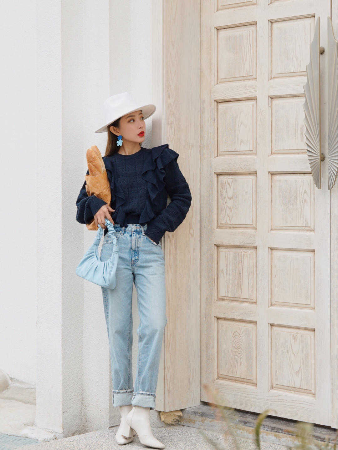 治愈|学了那么多搭配,还是日系女孩治愈,优雅大方的存在