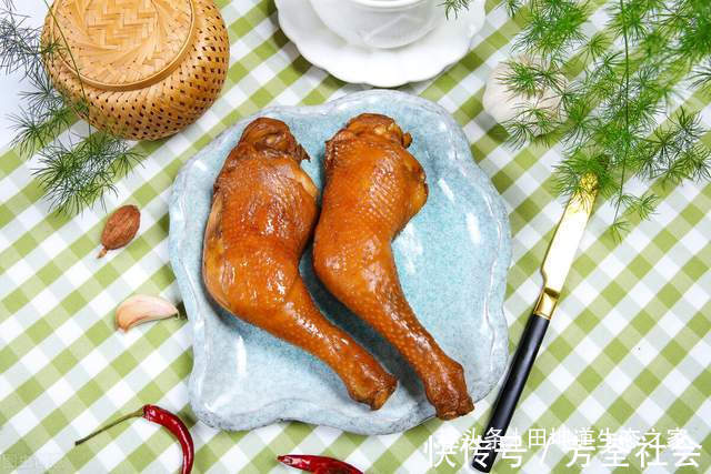 秘制|鸡腿这样做太香了,比烤的好吃,比油炸的健康,先收藏了再做