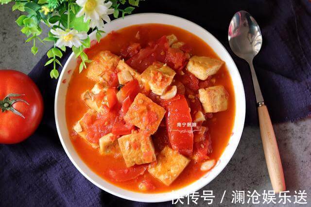番茄|2个番茄,一块豆腐,就能做出一道让你干掉一锅米饭的下饭家常菜