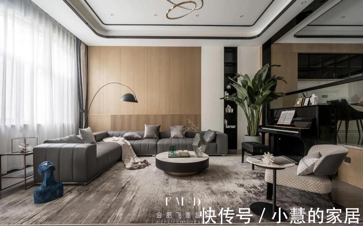 书桌|随着“去客厅化”流行，传统沙发墙也被取代，做置物型设计才实用