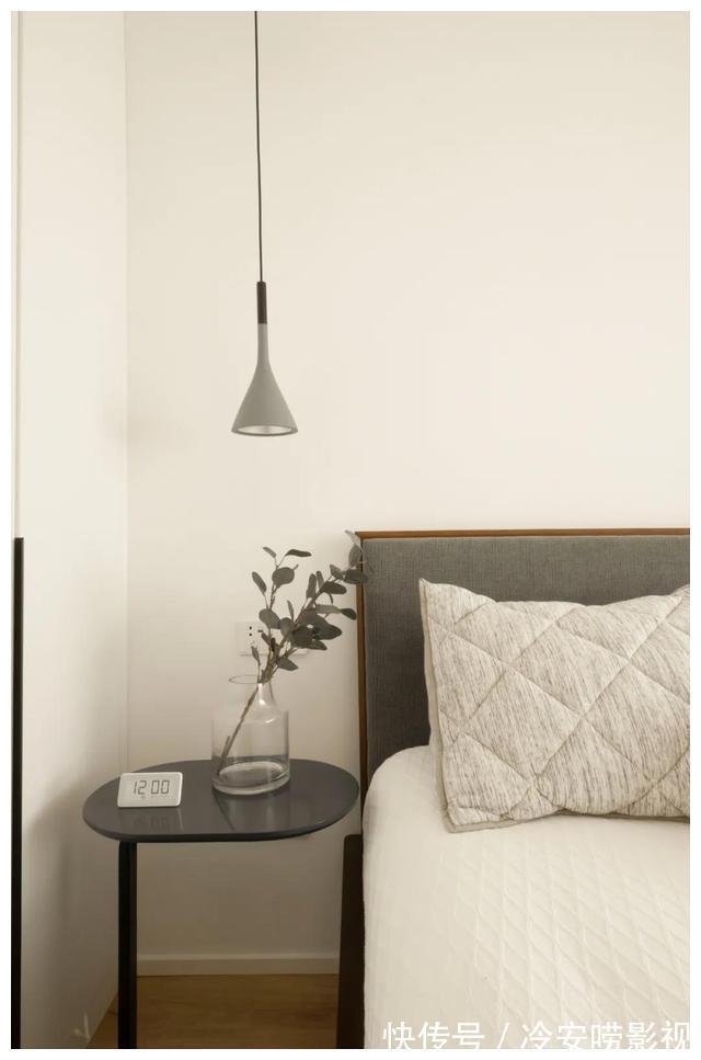 主卧|50㎡一字户型，逆袭两居室，独立厨房+办公区+浴缸全都有，真赞！