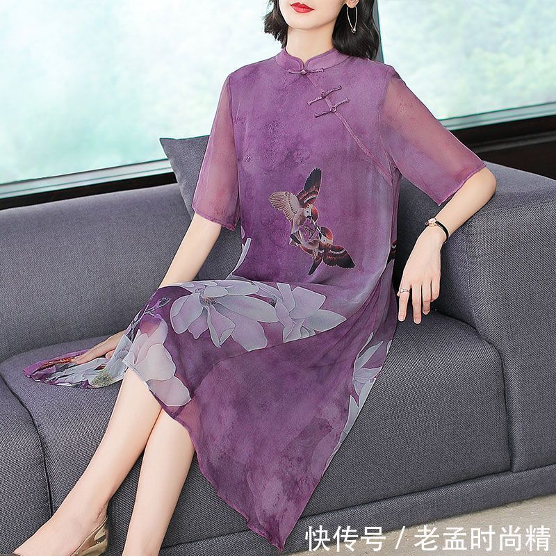 字裙 邻居都夸我老婆年轻,就因穿了这“娃娃”减龄裙,49岁嫩像28