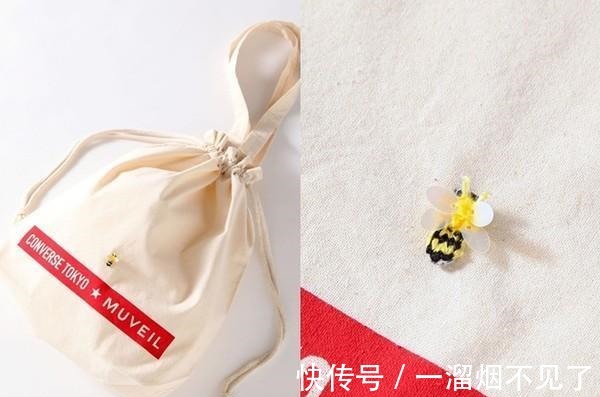 muveil|女孩务必要锁定!Converse可爱草莓鞋 还附小蜜蜂收纳袋!