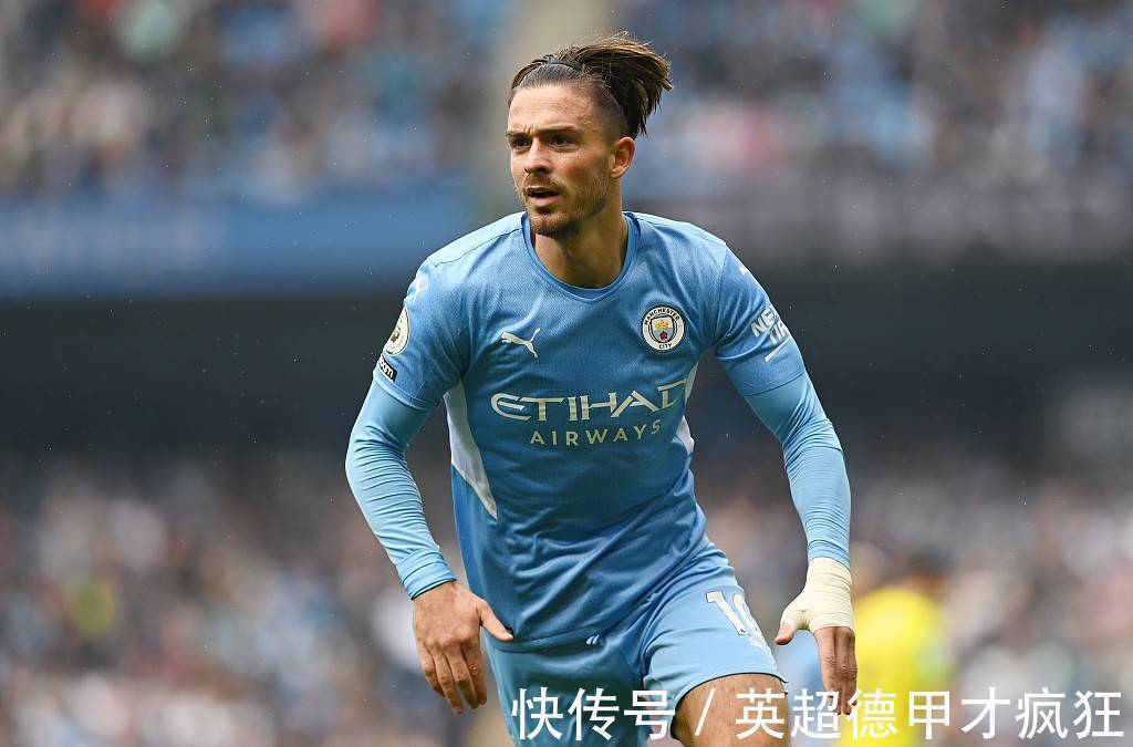 格拉利什曼城|格拉利什曼城首秀就进球,运气来的时候挡一下就进门,感谢左膝盖