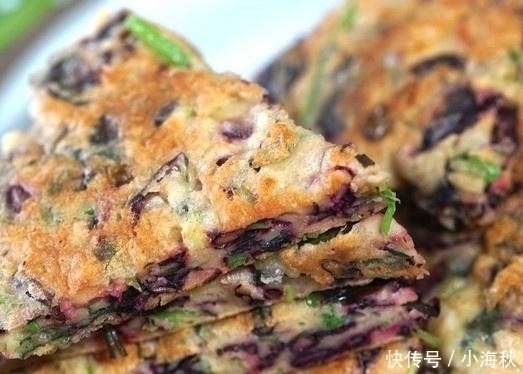 苋菜鸡蛋饼|“它”能凉拌能水煮，还能当早餐，六月抓紧吃，错过真的很可惜！