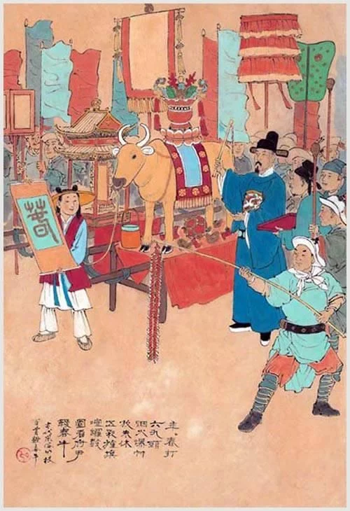 快过年啦，看看中国古代风俗一百图！插图12