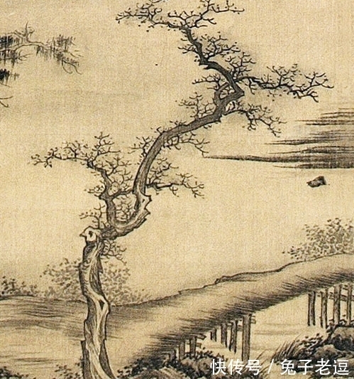 画家|画家转型期的作品,沈宗敬《山水诗意图》