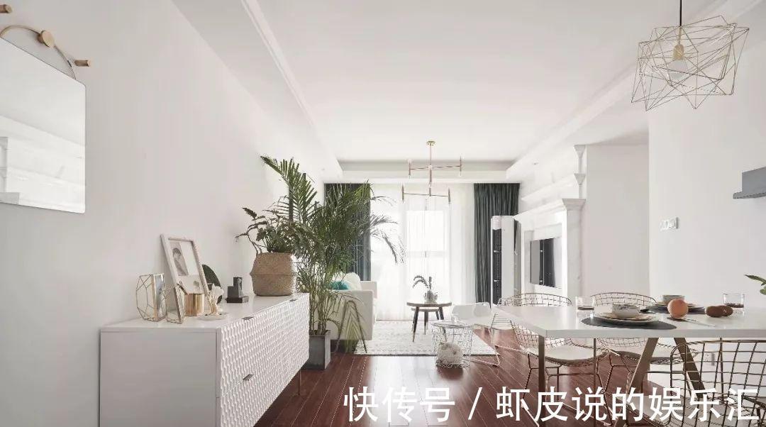 北欧风|103平的北欧风三居室，这样的软装搭配，美翻了！