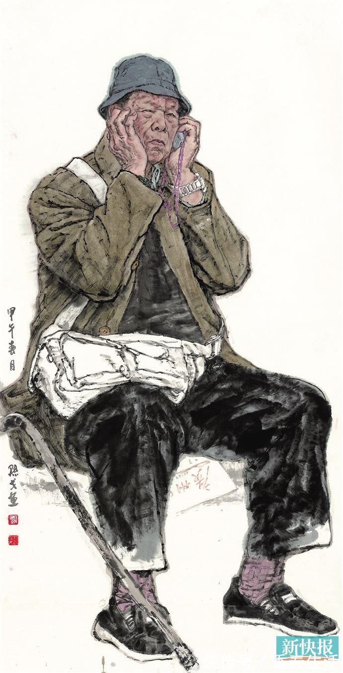 人物画!孙戈:让观众通过画作的视角,感受时代的变迁