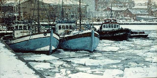 ni@保加利亚画家nikolo.balkanski油画风景、人物经典作品