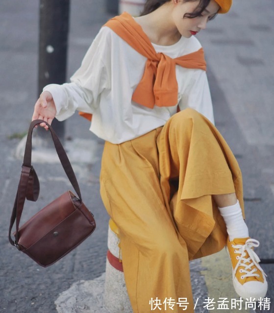 下半身|学会橙色系搭配法则,让你轻松驾驭亮色系