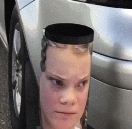 |搞笑GIF:美女有你这样吃饺子的吗,你家醋难道不要钱吗