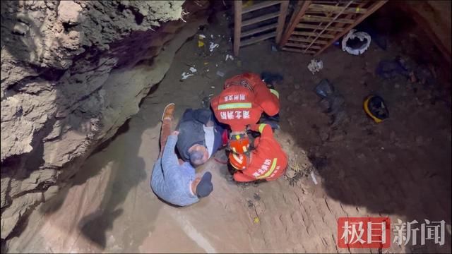 江陵县|聋哑男子半夜跌入6米深坑，消防员半小时成功将其救出