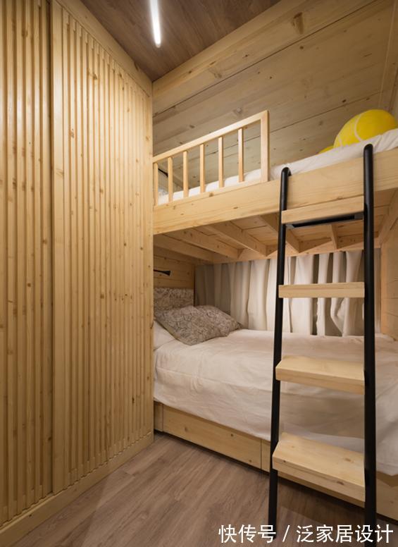 香港|香港45㎡豪宅,客厅“一室三用”,女儿房仅3㎡,这设计太实用了