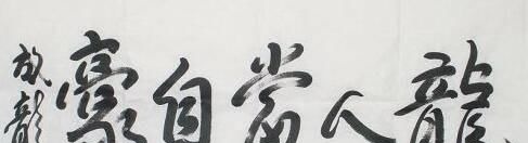 成龙&成龙书法被赞不输书法家!书协大佬:明星字而已,别扯淡,丢人