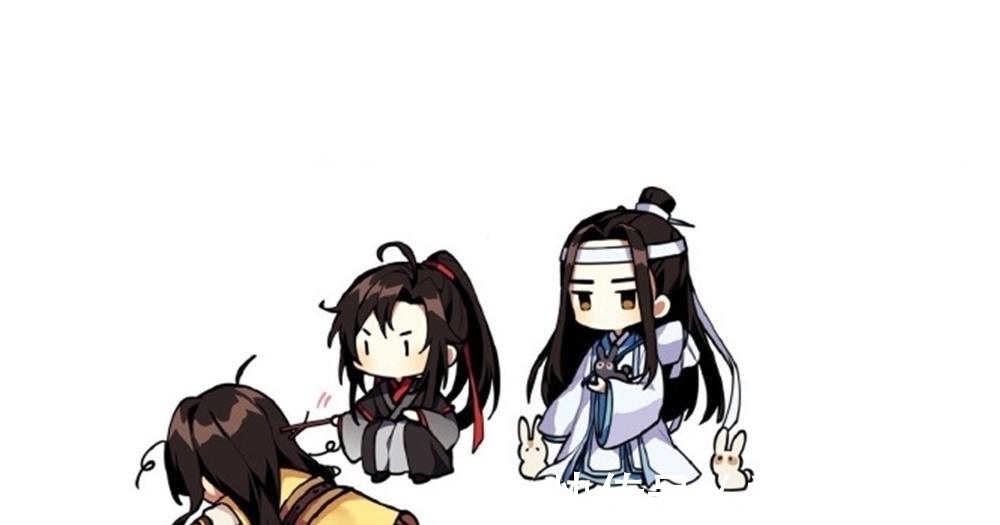 恶作剧@《魔道祖师》金凌调皮恶作剧，又被舅舅教训了，忘羡选择看热闹！