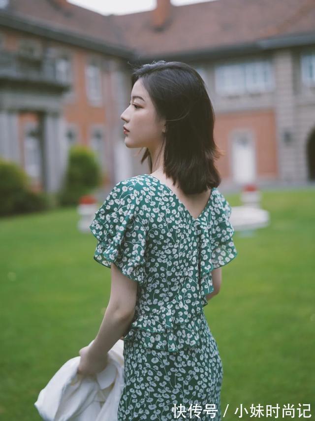 气质|“油画裙”又火了,气质清新文艺还很百搭