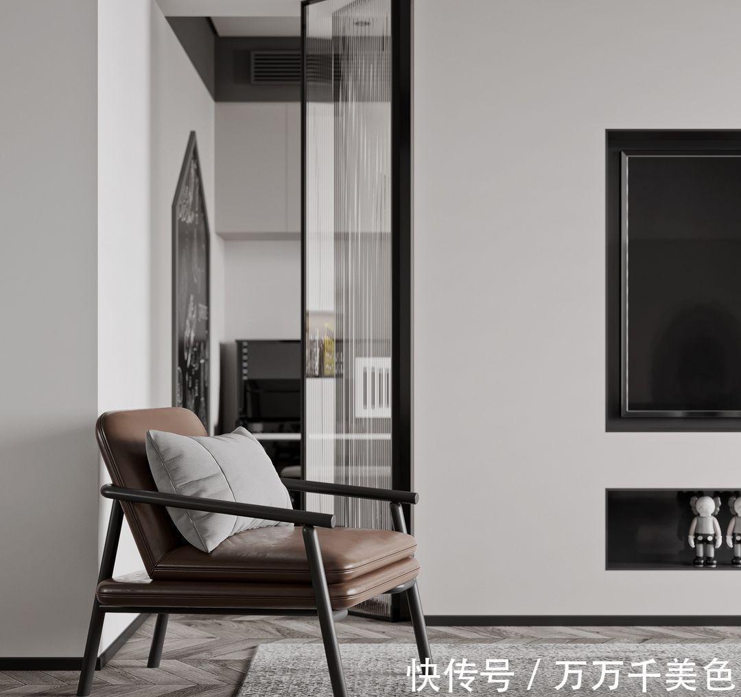 房子|155㎡黑白时尚风,简约中见格调,大赞女主的品位