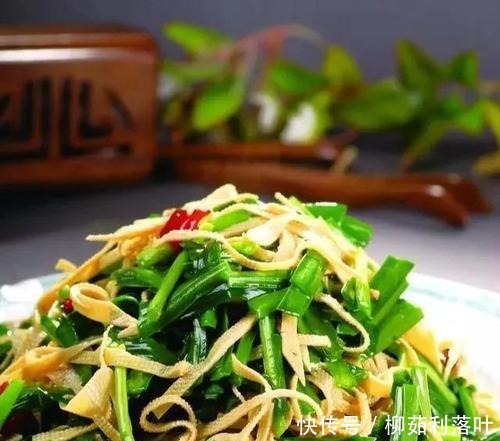 一张豆皮,一把韭菜,做人见人爱的素食小炒