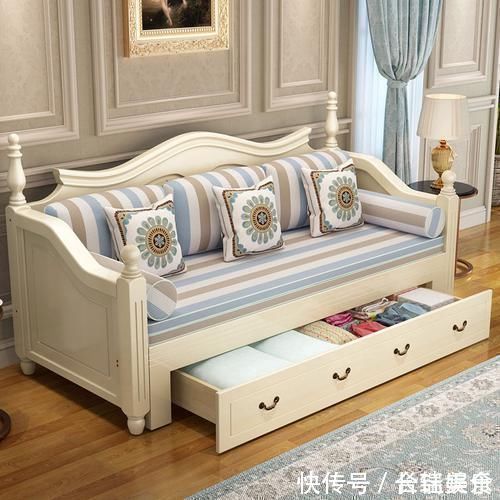 占地|建议每个家庭“双人床”换掉学有钱人这样式,经济实用不占地