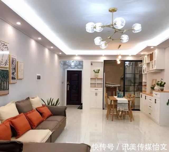 封闭柜|晒晒婆婆给装得漂亮的婚房,全屋宽敞明亮又舒适,太难得了!