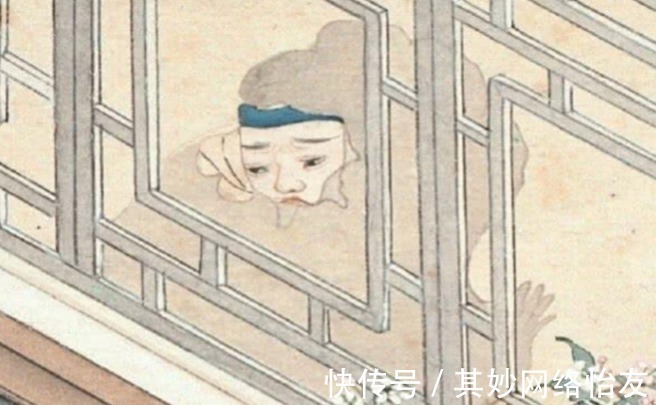 女鬼图&清朝画师画了幅女鬼图,放大后看她在干啥?网友称不敢细看
