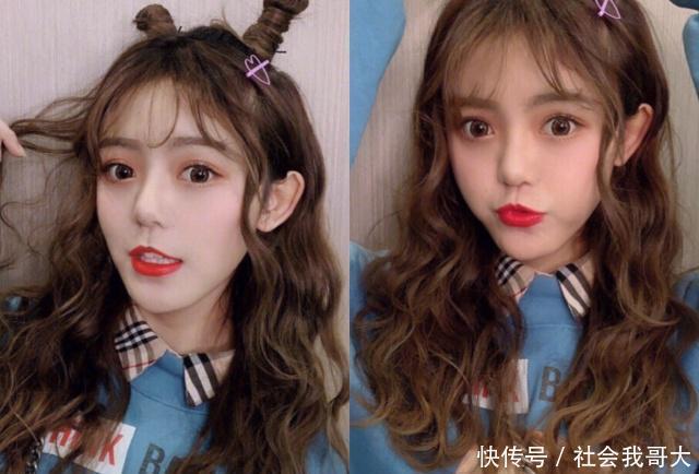 头发 时髦的“蛋卷头”发型,适合发量少的女生,换上美太多