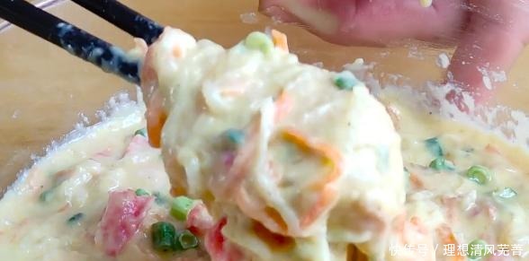 维生素b1|天热用这4样食材给孩子做早餐饼,不揉面不发面,补维C补钙,真香!