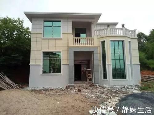 自建|30万的农村自建别墅,山清水秀太棒了,城里人看了也羡慕