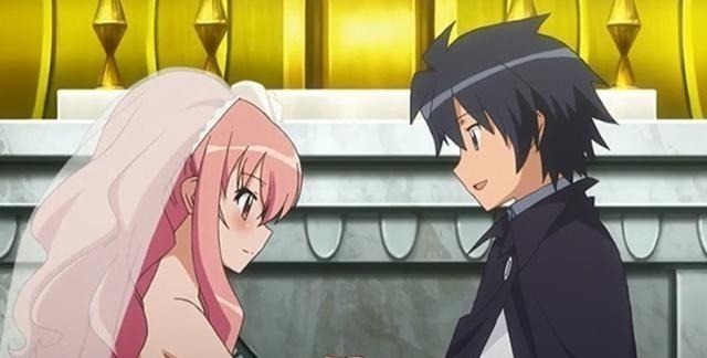 高坂京介|动漫中美少女穿上婚纱的场景，狂三也穿过婚纱，但可惜新郎不是我