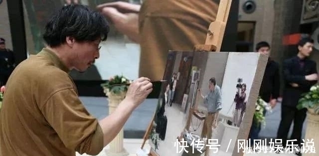 香花与毒草!冷军这幅画卖了860万,放大10倍,网友:这不是画,越看越可怕