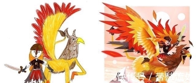 改造!17张小孩搞怪的画,没想到艺术家一改造,瞬间变得不像样!