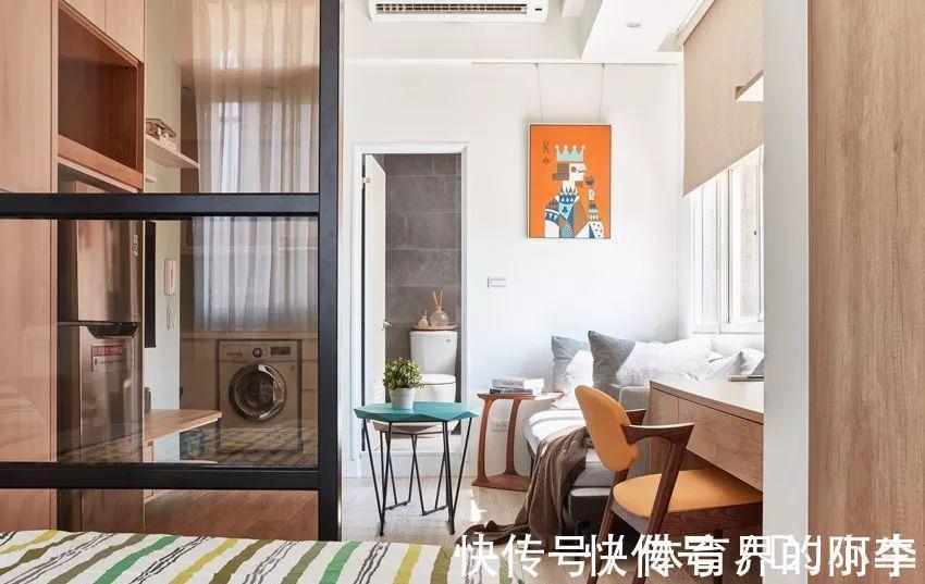 实用性|30㎡的单身公寓这样装,实用性不输大户型,一个人住太舒服了!