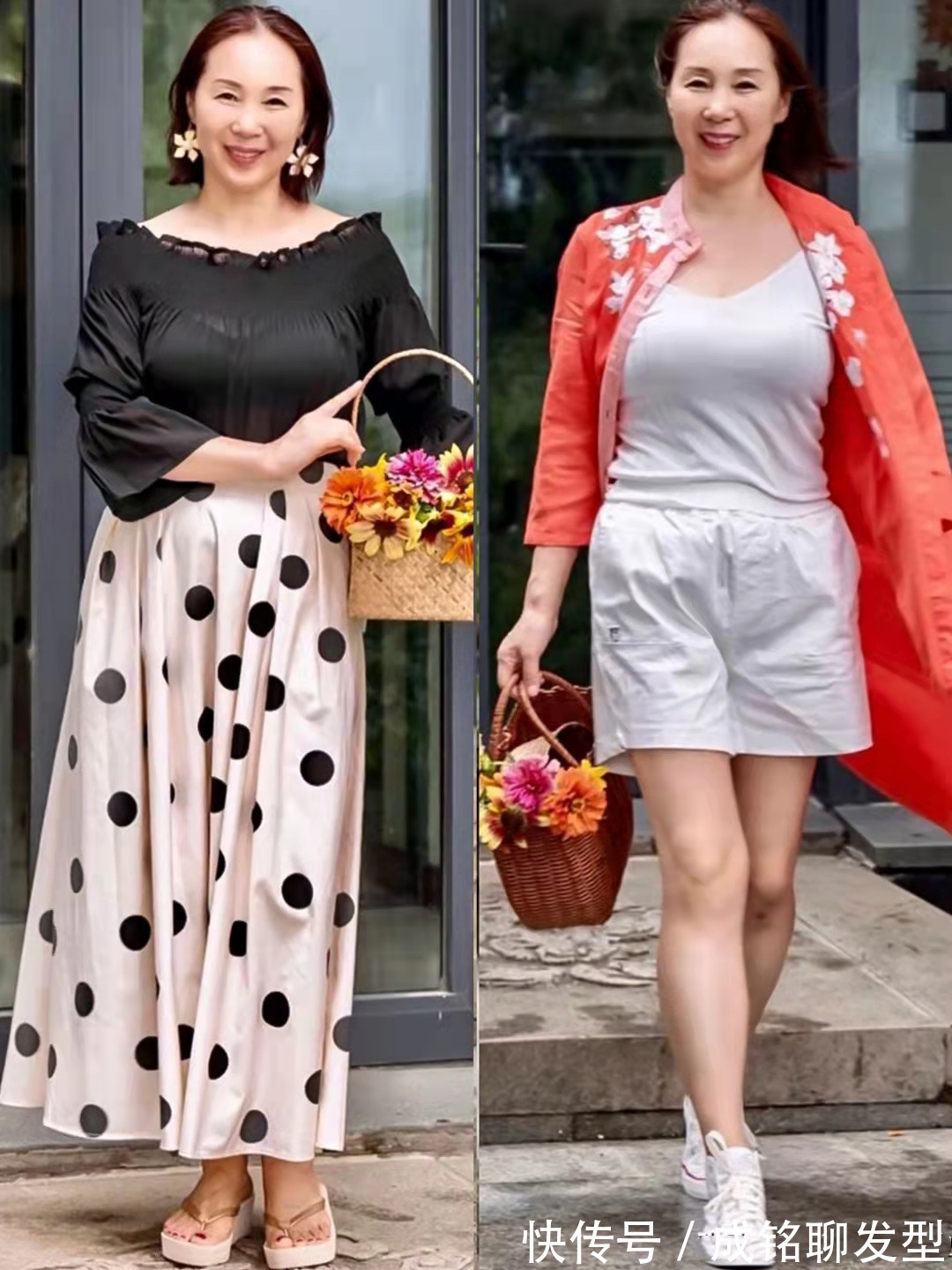 微胖 年过六十的穿搭博主,颜值不同身材一般,却凭借高雅的穿搭出圈