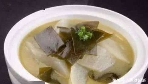 海带|白萝卜和此物一起炖，排出毒素，乌黑秀发，咳嗽不咳，早食早受益