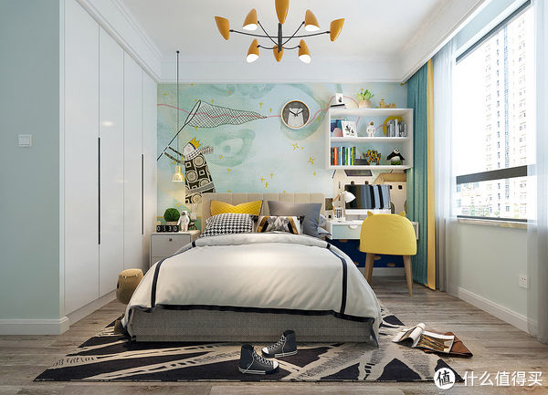 暖白色|看了她家的现代轻奢风，被彻底“治愈”了，打开房门就被惊艳到了