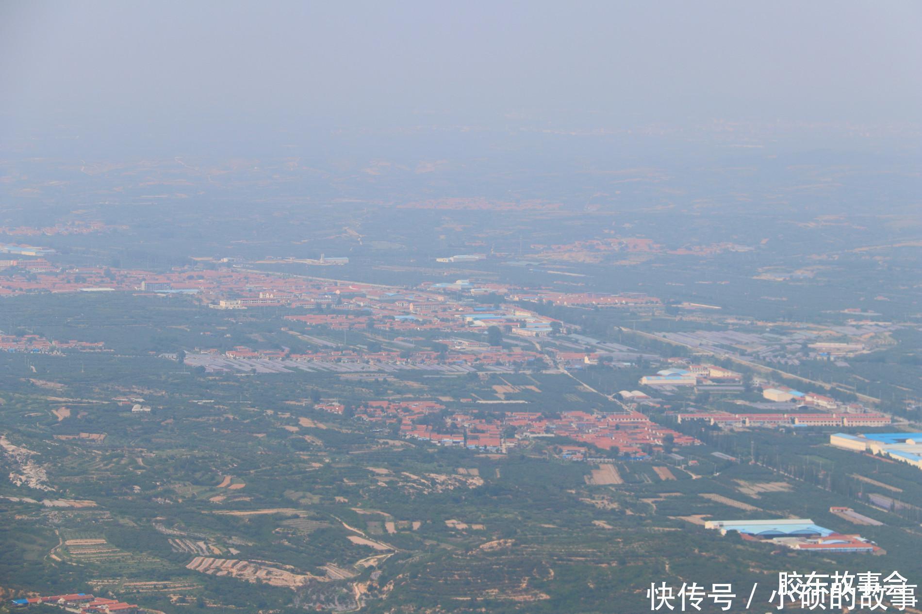 组图登上天崮山的插旗顶,感受栖蓬黄三县