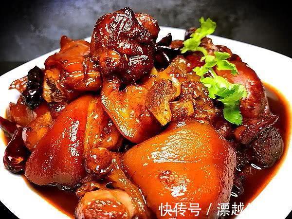 红烧猪蹄,一下能吃两碗饭,真是开胃又下饭