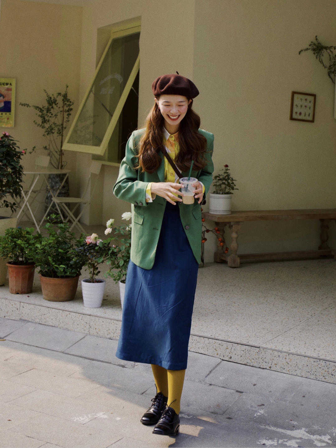 秋冬 混色搭配才是今年最强搭配法则,显白又洋气,黄皮妹子有救了!