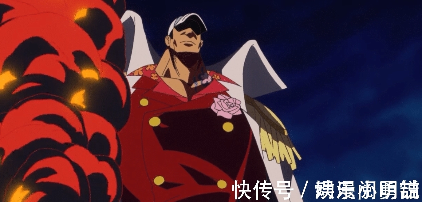 罗杰|海贼王:就连罗杰也只能勉强抵挡赤犬一拳?尾田已经最大的赤吹了