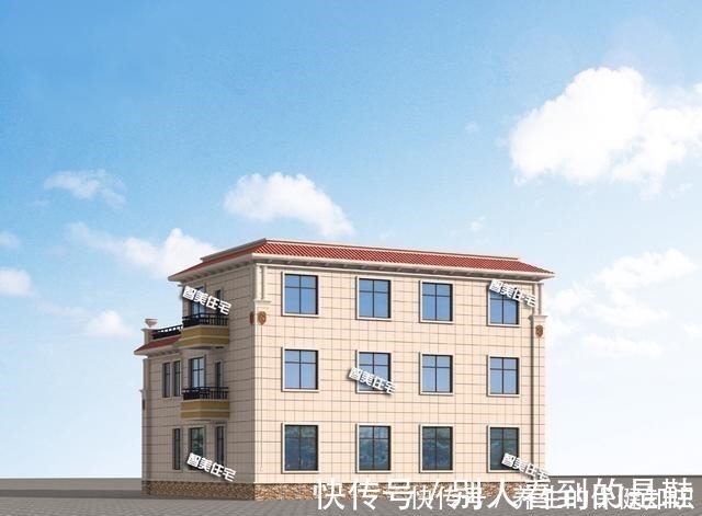 两兄弟|16×16.8米平顶双拼别墅,豪华外观下,是兄弟俩的同心坚持!